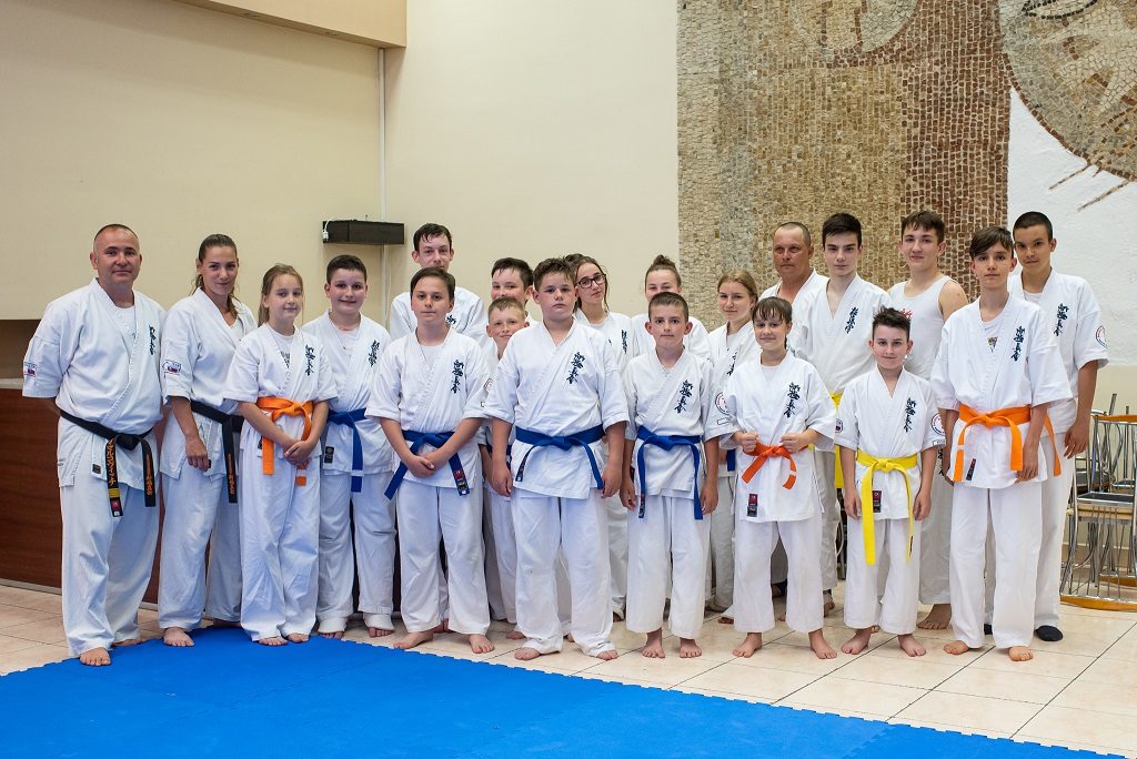 Seishin karate Klub, keszegfalva, övvizsga 2021