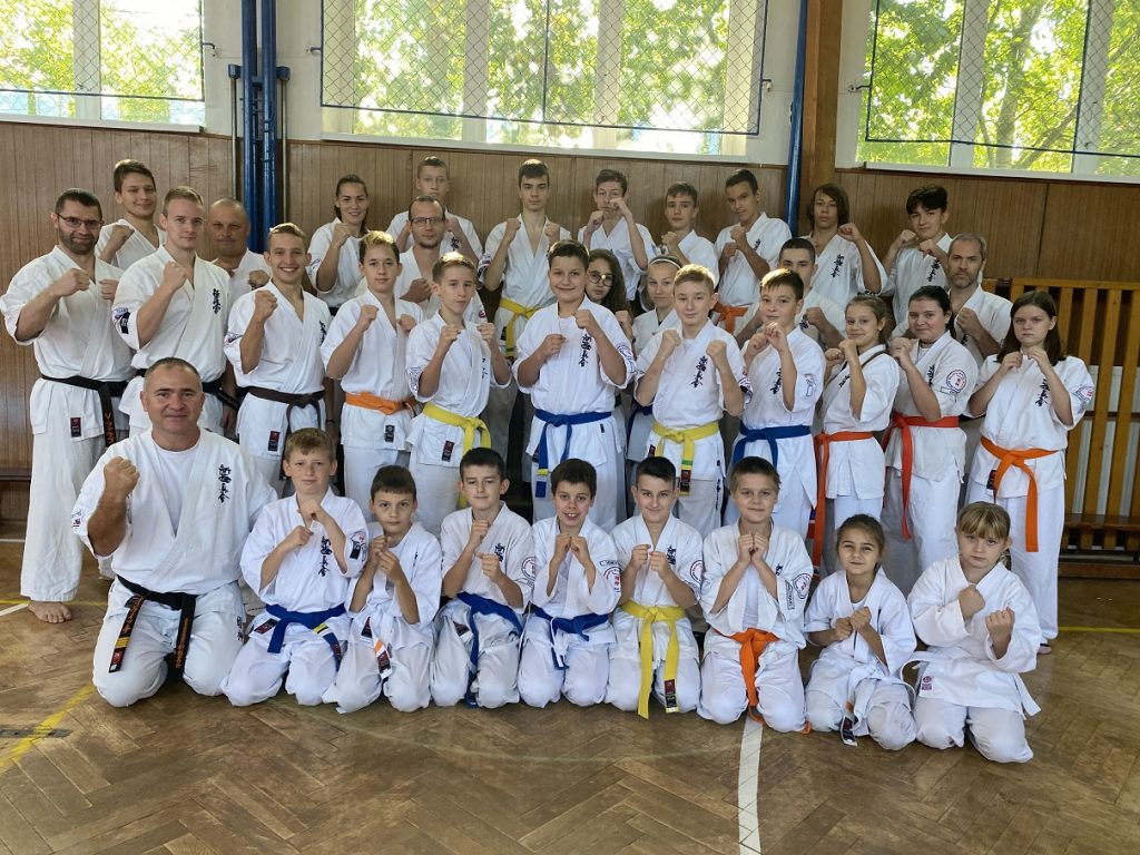 Seishin Karate Kluboszi tabor csoportkep 2021