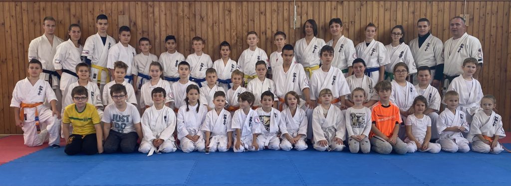Seishin Karate Klub övvizsga felkészítő tabor csoportkep 2021