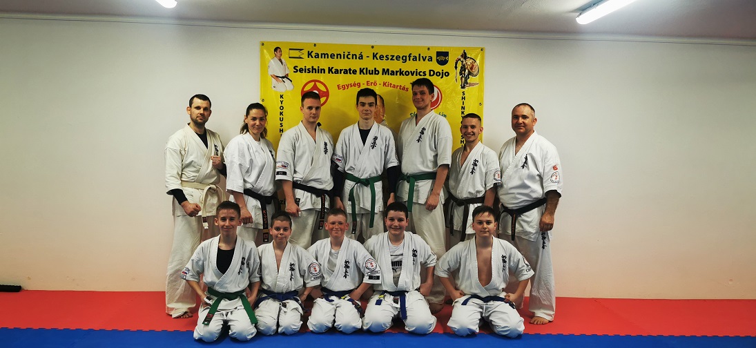 Seishin Karate Klub, Övvizsga, Keszegfalva