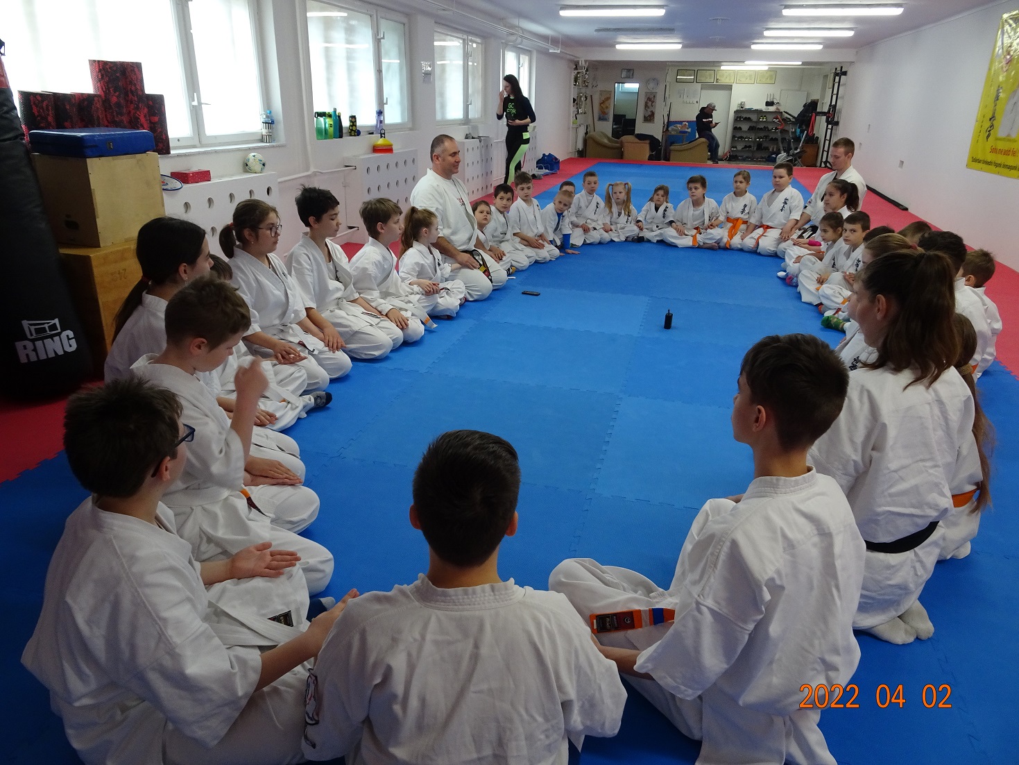Seishin Karate Klub, Övvizsga felkészítő tábor, Keszegfalva2