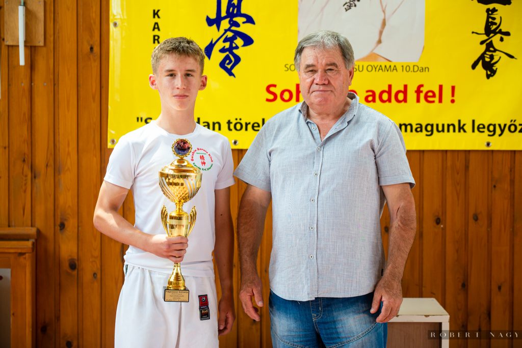 Seishin Karate Klub, Pohár nitrianského kraja 2023 (Polgármester különdíja) Sárai Csongor